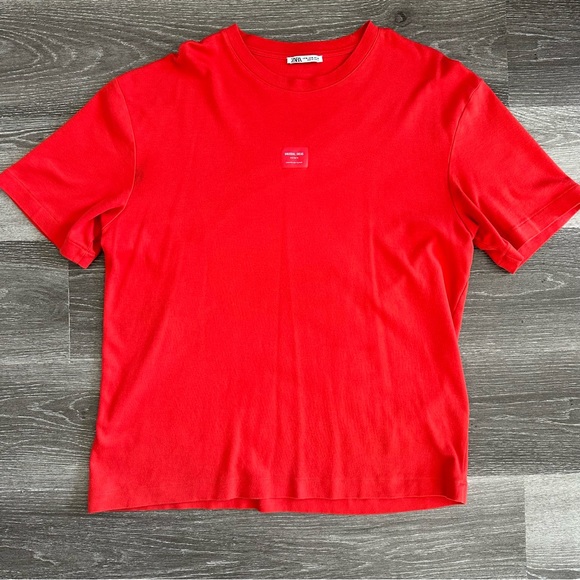 Zara Men’s Slogan T-Shirt - Picture 6 of 9